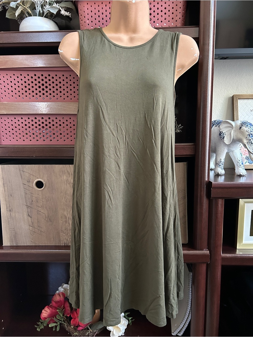 One Clothings Women’s Small Green Dress